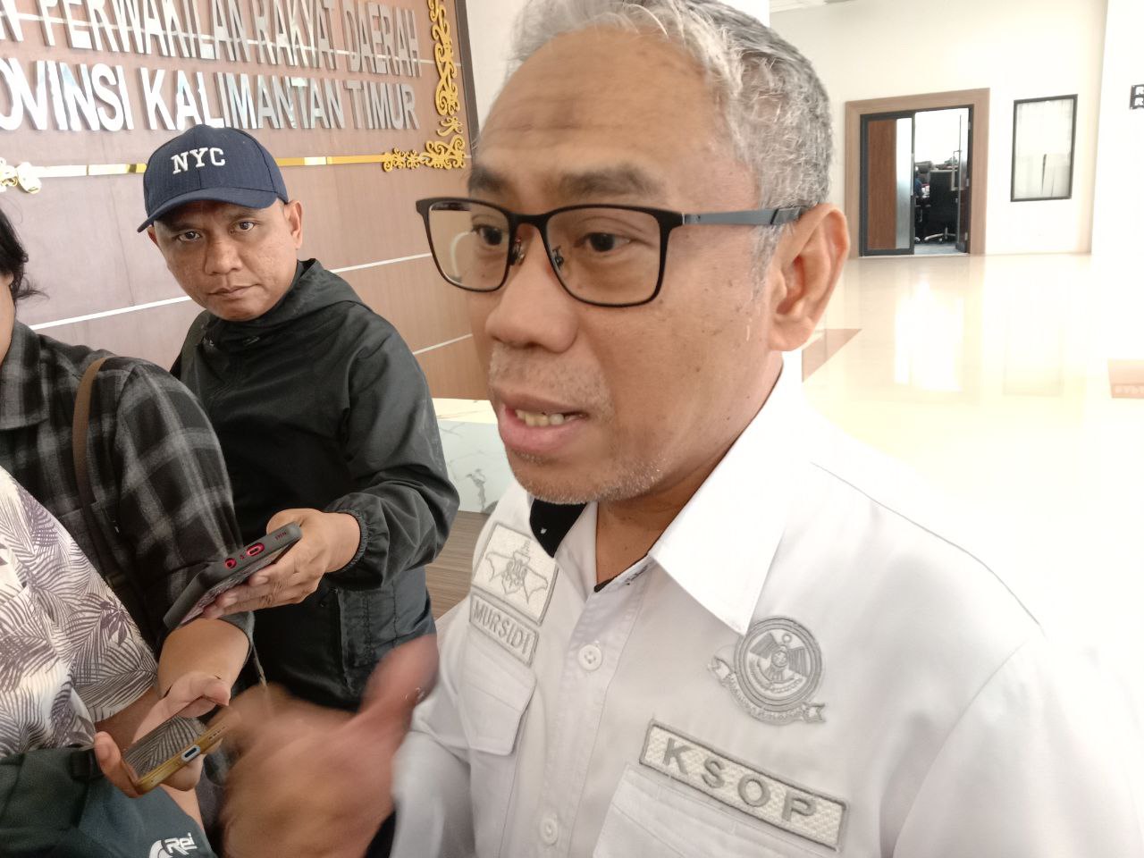 Kepala KSOP Kelas I Samarinda, Mursidi. FOTO: M AL FATIH-KALTIMKECE.ID