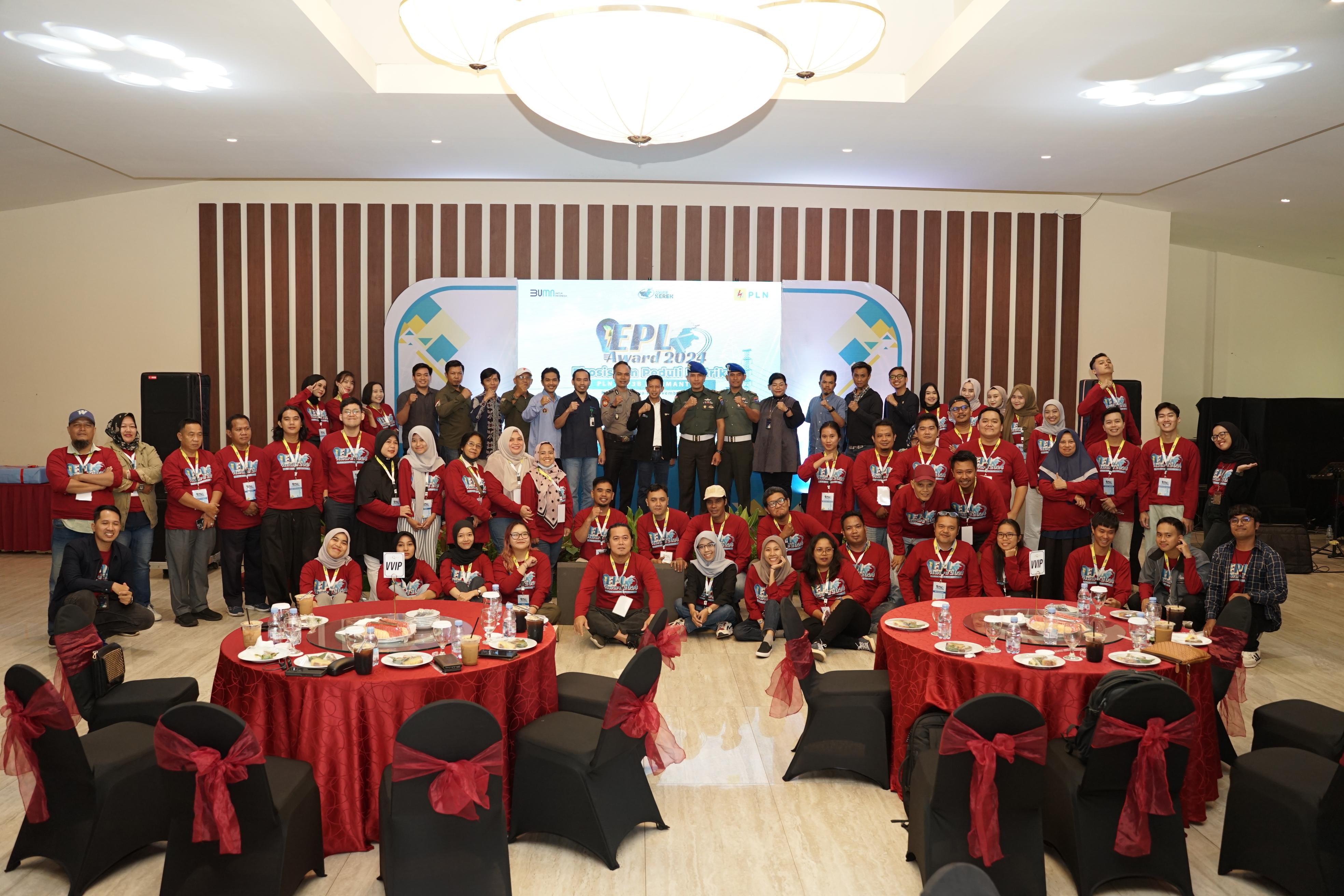 Puluhan jurnalis dan influencer turut meramaikan ajang EPL Award 2024 PLN UIP3B Kalimantan yang digelar di Q Hall Qubu Resort, Kabupaten Kubu Raya, Kalimantan Barat. FOTO; ISTIMEWA. 