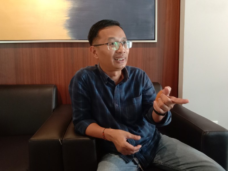 Ketua Aliansi Advokasi Kebebasan Beragama dan Berkeyakinan (AAKBB) Kaltim, Hendra Kusuma. FOTO: M AL FATIH-KALTIMKECE.ID
