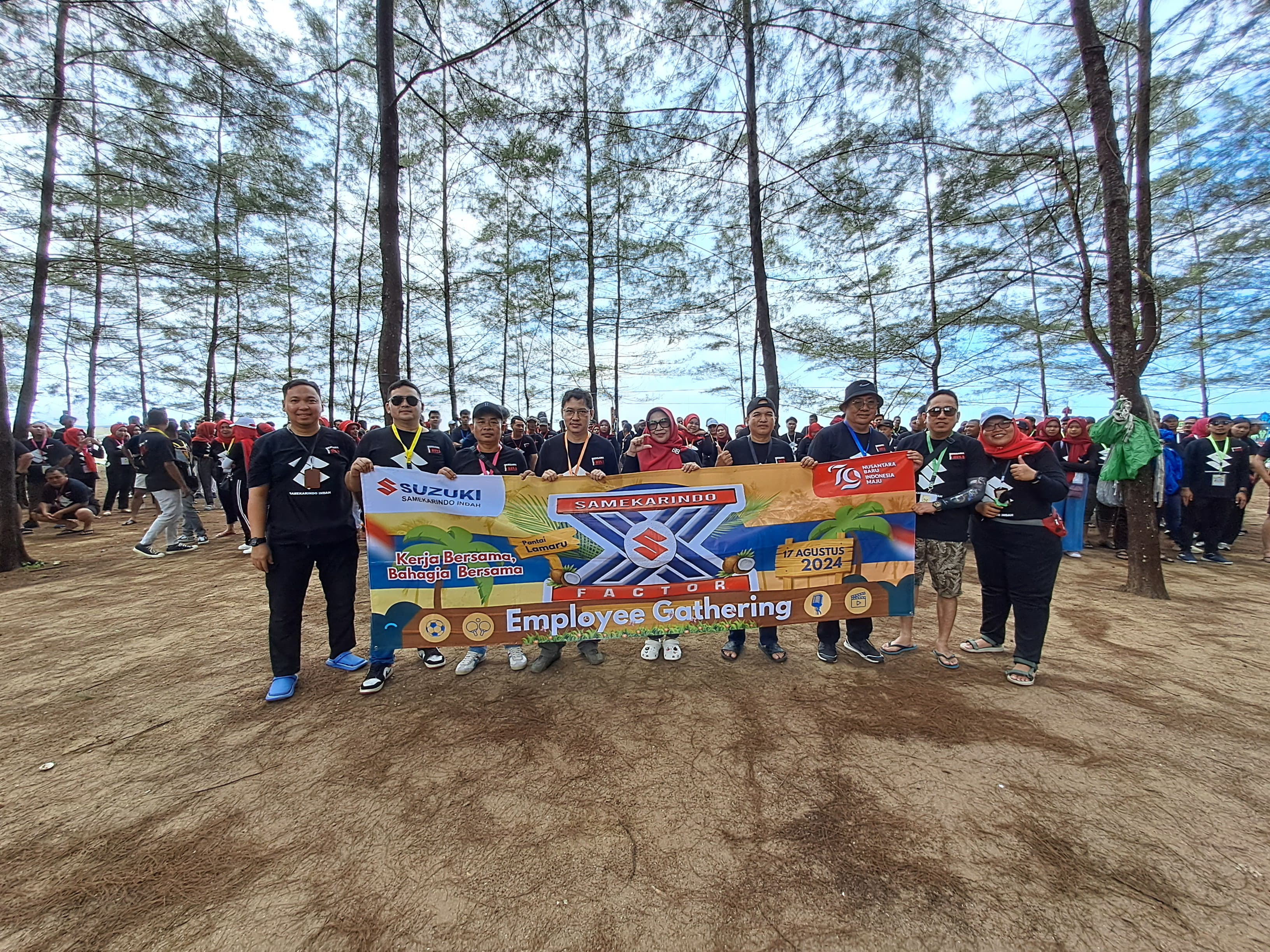 Puncak kegiatan pada Sabtu, 17 Agustus 2024 di Pantai Lamaru, Balikpapan, Kaltim. FOTO; ISTIMEWA. 
