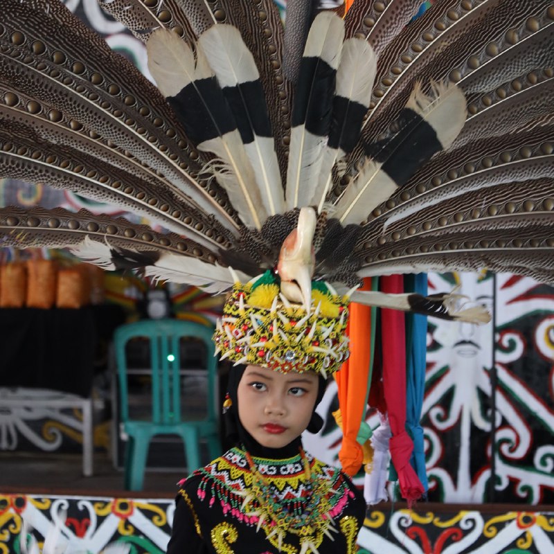 Azalea Zahrasyifa Maheswari Syelyyendra, Puteri Kesenian Cilik Kalimantan Timur 2023. FOTO: ISTIMEWA. 