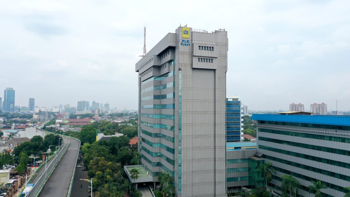 Gedung PLN Kantor Pusat di daerah Kebayoran Baru, Jakarta Selatan. FOTO; ISTIMEWA. 