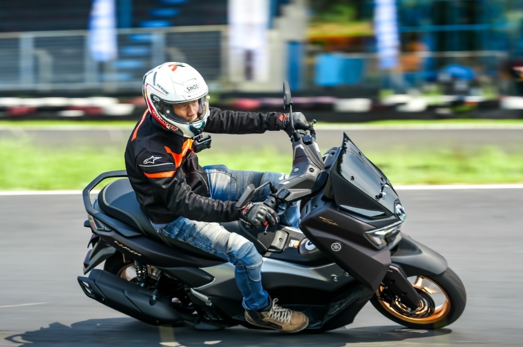 Pada event bertajuk NMAX "TURBO" Media Experience, Yamaha ingin memberikan pengalaman berkendara secara langsung bersama NMAX generasi terbaru untuk yang pertama kalinya kepada awak media. FOTO; ISTIMEWA. 