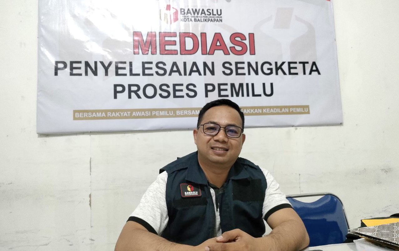 Hamrin, Koordinator Divisi Penanganan Pelanggaran, Data, dan Informasi, Bawaslu Balikpapan. FOTO: SEPTIANUS HENDRA-KALTIMKECE.ID