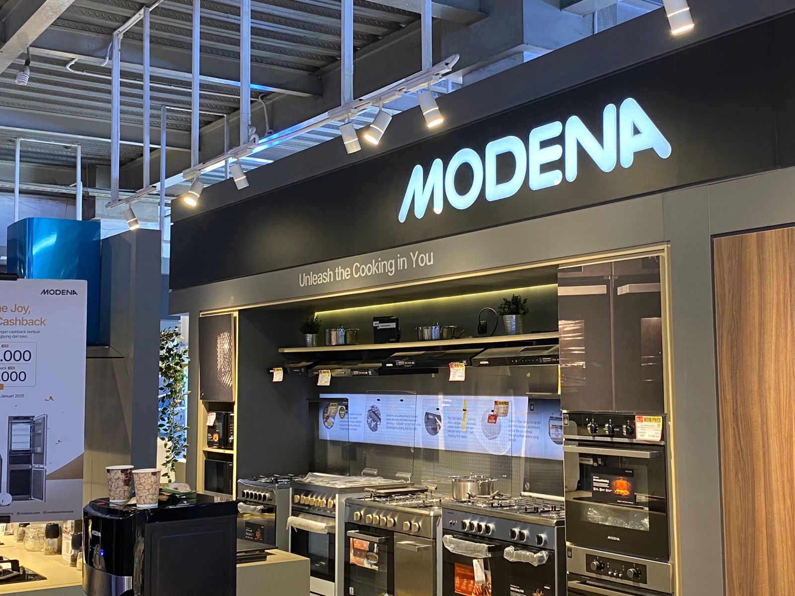 Bagian dari Modena Kitchen Ecosystem. Foto: LA HAMSAH-KALTIMKECE.ID.