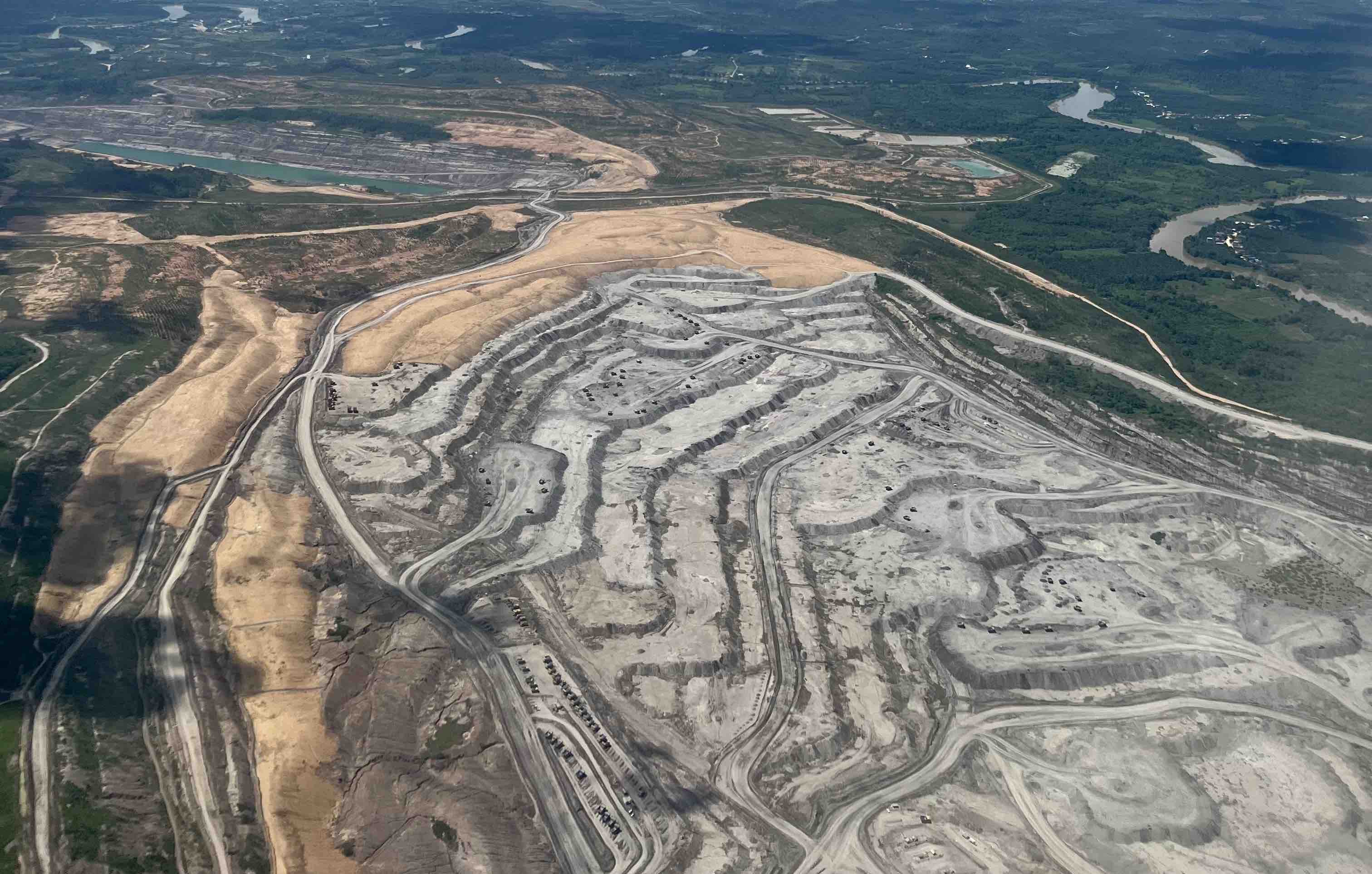 Pembukaan lahan untuk pertambangan batu bara di Kabupaten Berau, Kalimantan Timur. FOTO: ARSIP KALTIMKECE.ID