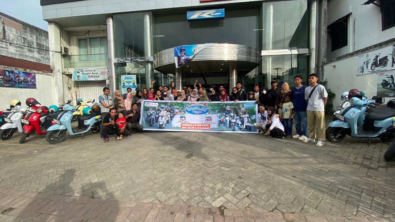 Didukung performa mesin sepeda motor yang prima, aktivitas Rolling City dapat berjalan lancar. FOTO; ISTIMEWA. 