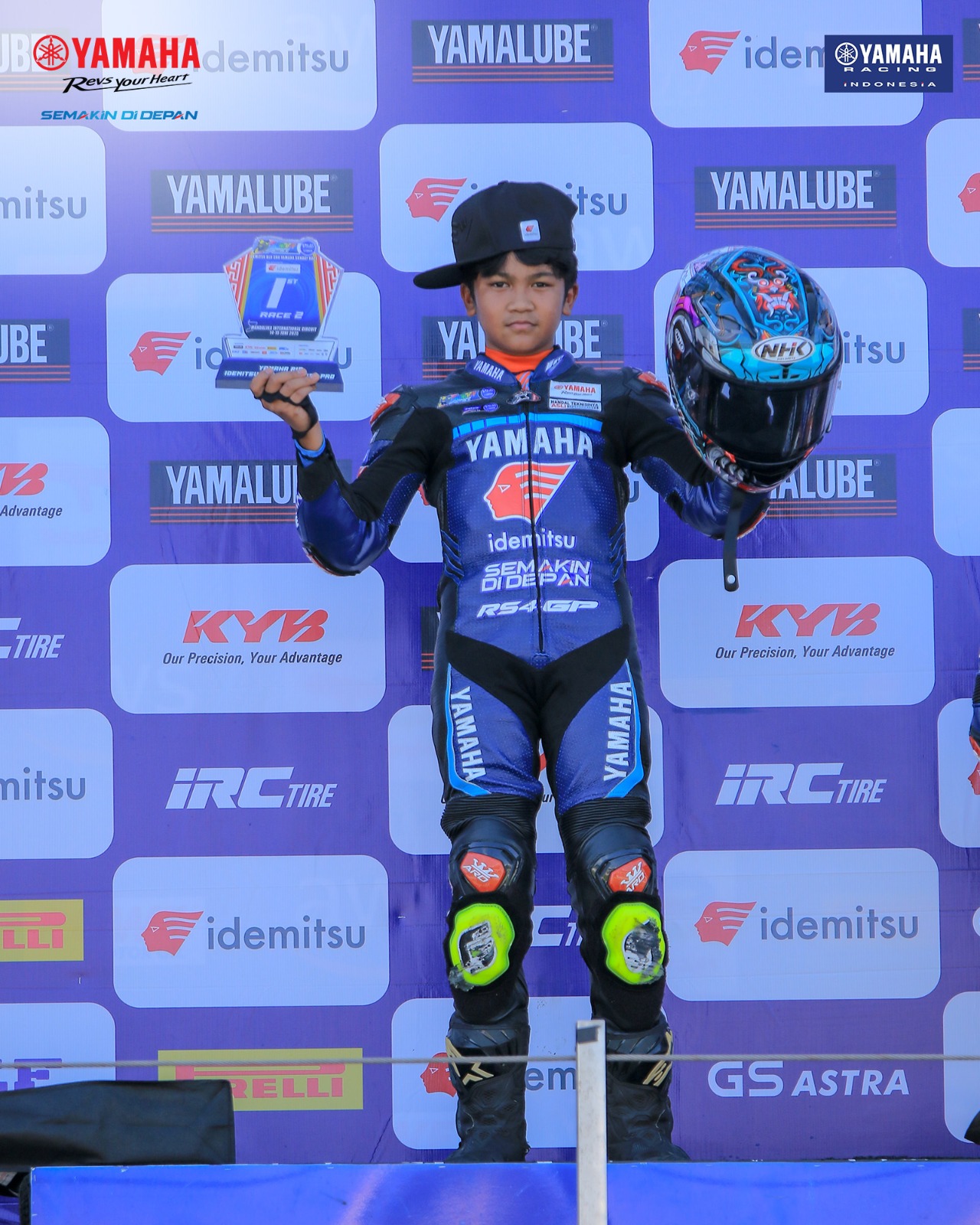Sabian Fathul Ilmi dari Aditama Racing Team menjadi salah satu pembalap muda potensial yang juga tampil di edisi 2024. FOTO; ISTIMEWA.  