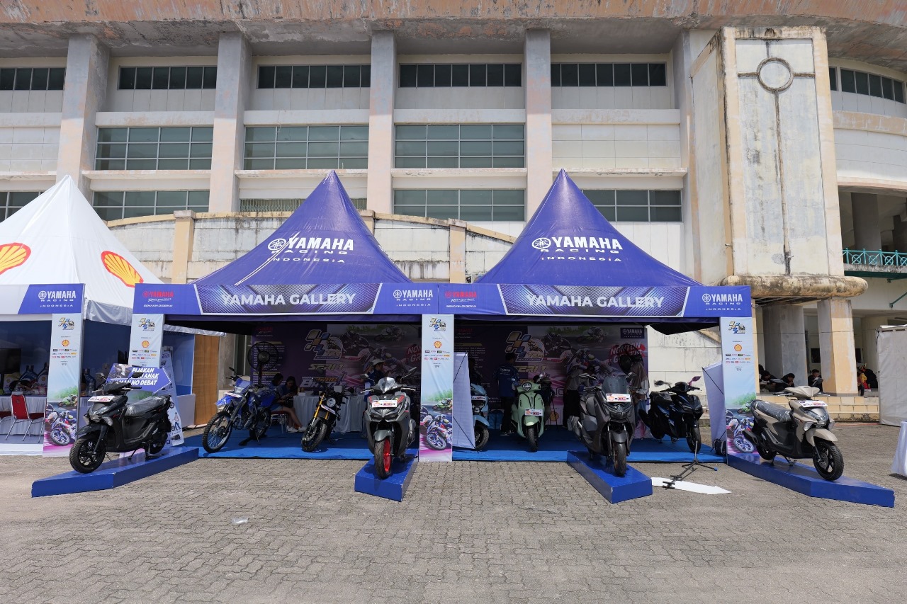 Gelaran akbar seri pertama Yamaha Cup Race 2025 berlangsung meriah di Sport Centre Rumbai, Pekanbaru, Riau, pada 17-18 Mei 2025. FOTO; ISTIMEWA.