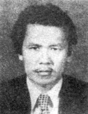 Lentjang BA, perwakilan DPD Parkindo Kalimantan Timur. FOTO: BUKU PELENGKAP VIII PEMILIHAN UMUM 1987 HLM 921