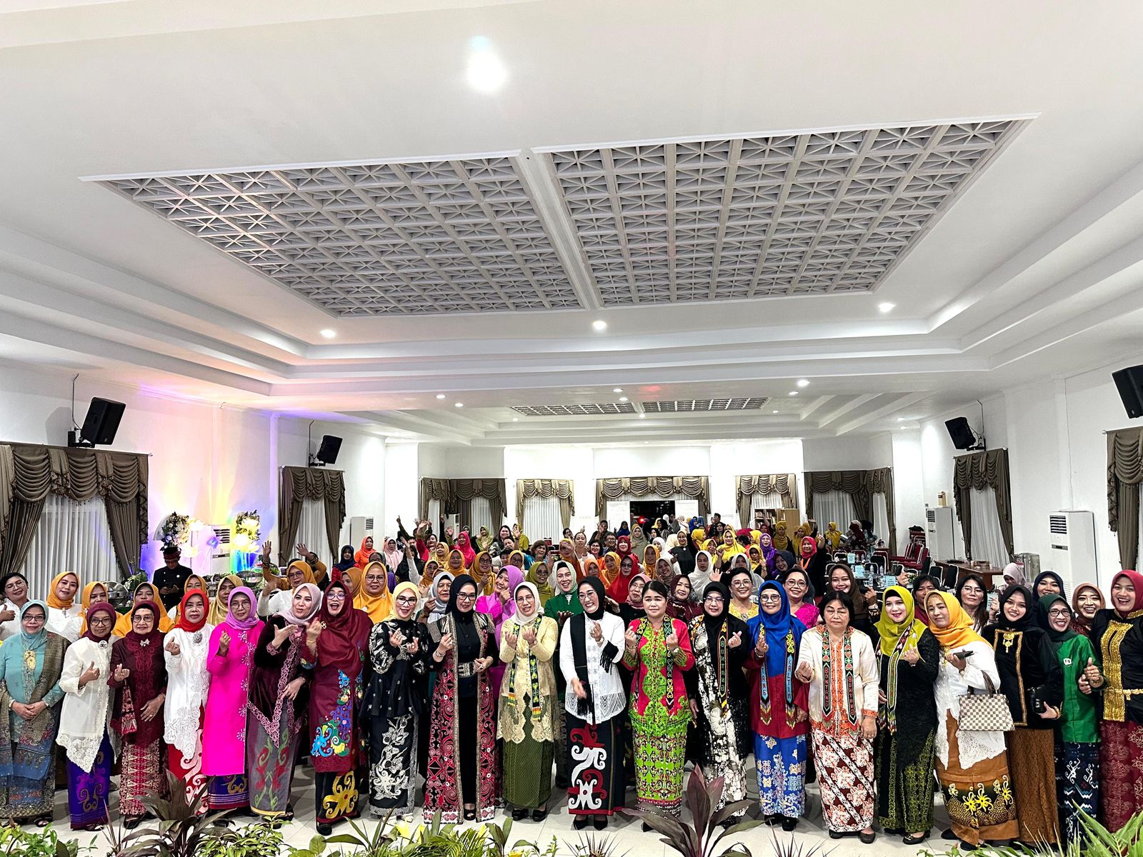 Rakor TP PKK Tingkat Provinsi Kalimantan Timur Tahun 2024 di Kota Bontang pada Rabu, 24 April 2024. FOTO; ISTIMEWA. 
