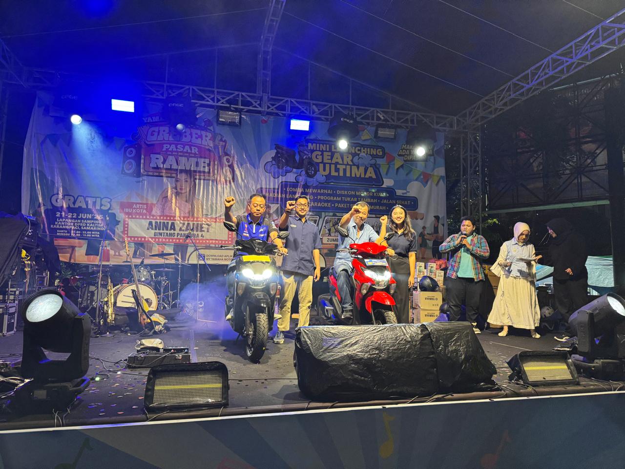 G Ultima merupakan generasi terbaru dari Yamaha Gear yang hadir dengan teknologi hybrid, desain sporty, bagasi luas, dan performa lebih efisien. FOTO; ISTIMEWA. 