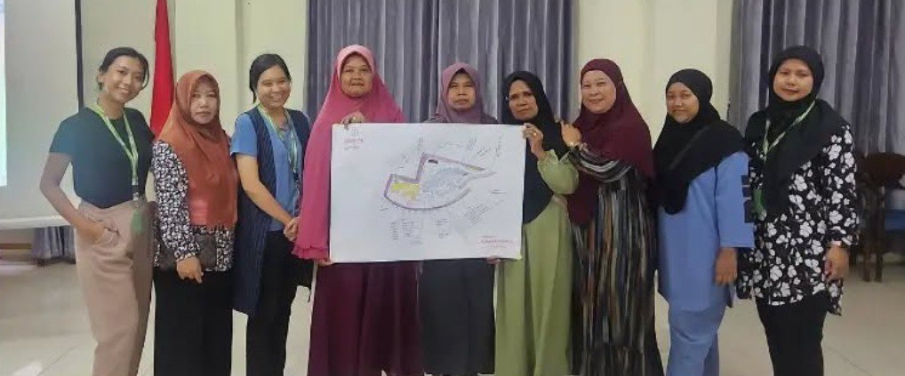 Hasil desain Taman Para'an yang melibatkan warga. FOTO: DOK. CeCUR