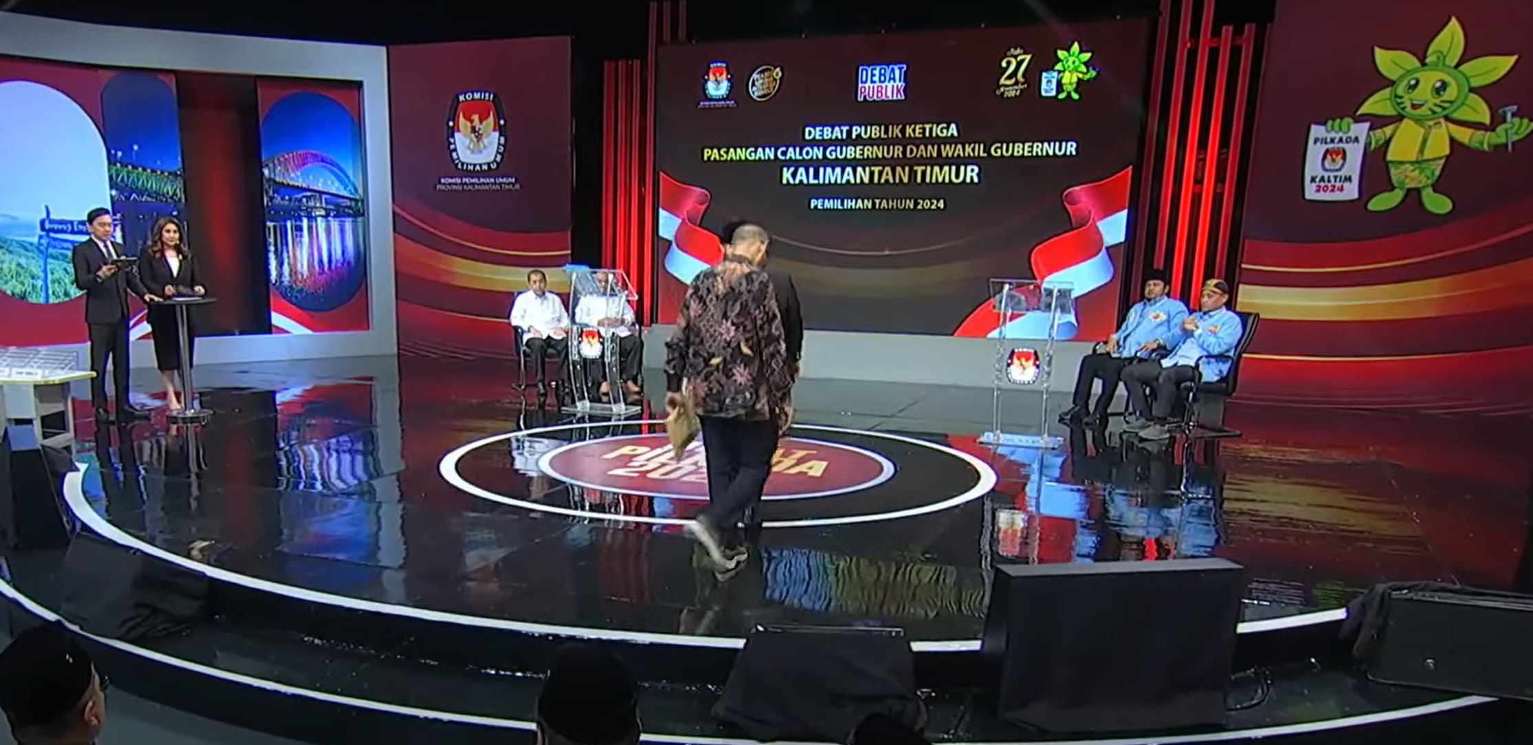 Debat Publik Ketiga Pilkada Kaltim 2024 di Jakarta. FOTO: ISTIMEWA