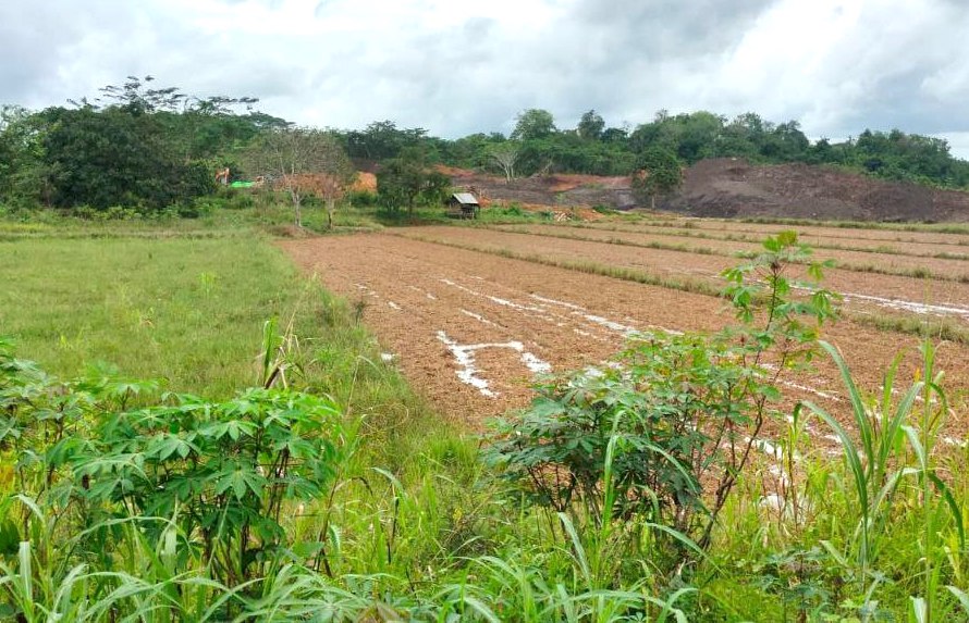 Lokasi pertambangan yang diduga ilegal di Desa Rapak Lambur, Kecamatan Tenggarong, Kukar. FOTO: ALDI BUDIARIS-KALTIMKECE.ID
