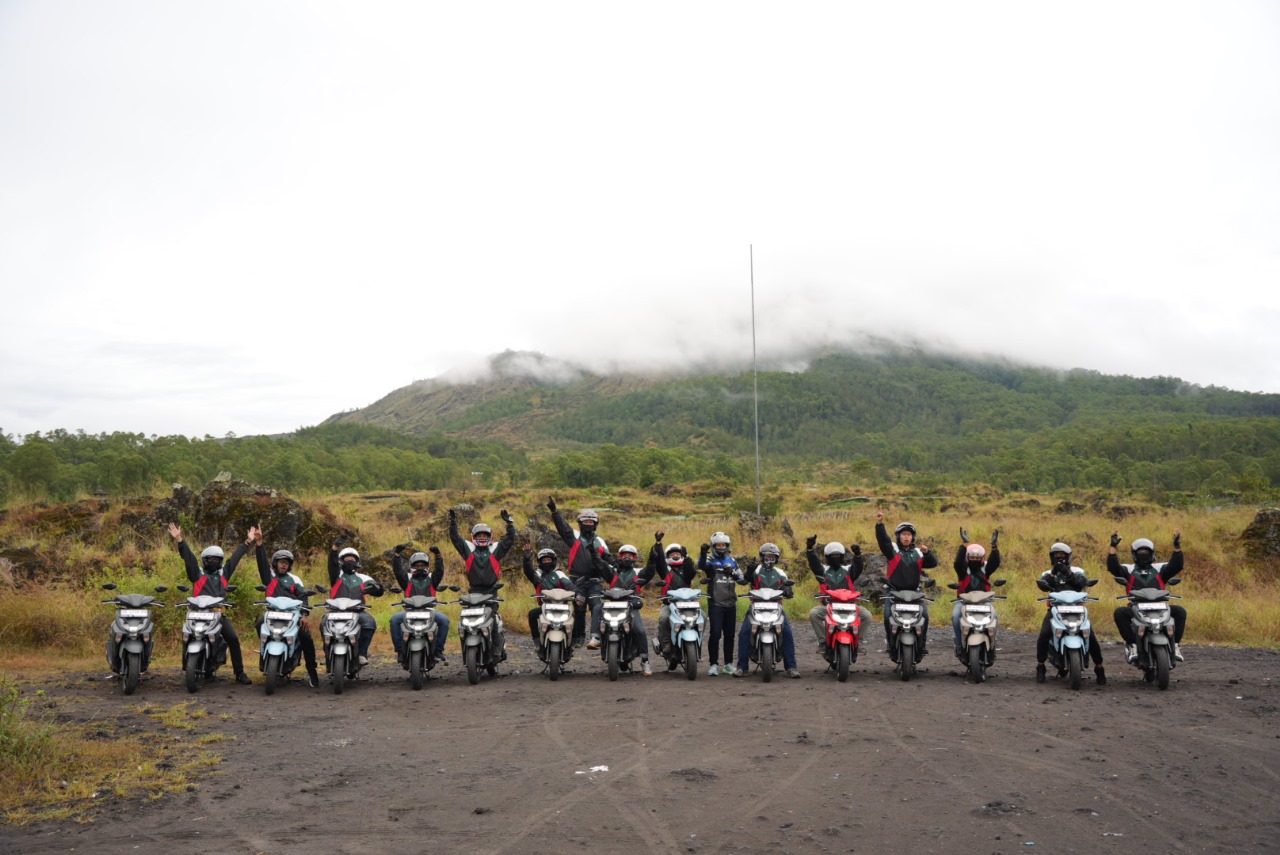 Bali sebagai destinasi wisata favorit keluarga muda juga sangat sesuai dengan karakter Gear Ultima yang memiliki segudang fitur praktis dan kualitas unggulan untuk menunjang mobilitas. FOTO; ISTIMEWA. 