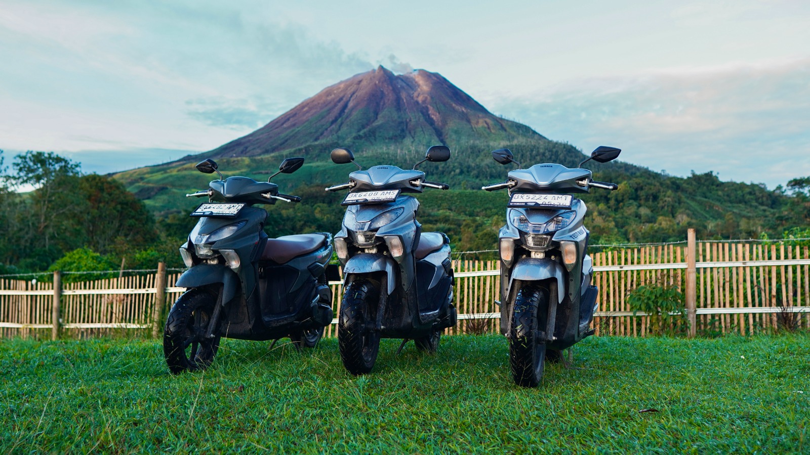 Kegiatan GEAR ULTIMA Jelajah Mountain sengaja dihadirkan untuk membuktikan kemampuan skutik tersebut dalam menghadapi berbagai kondisi jalan. FOTO; ISTIMEWA. 