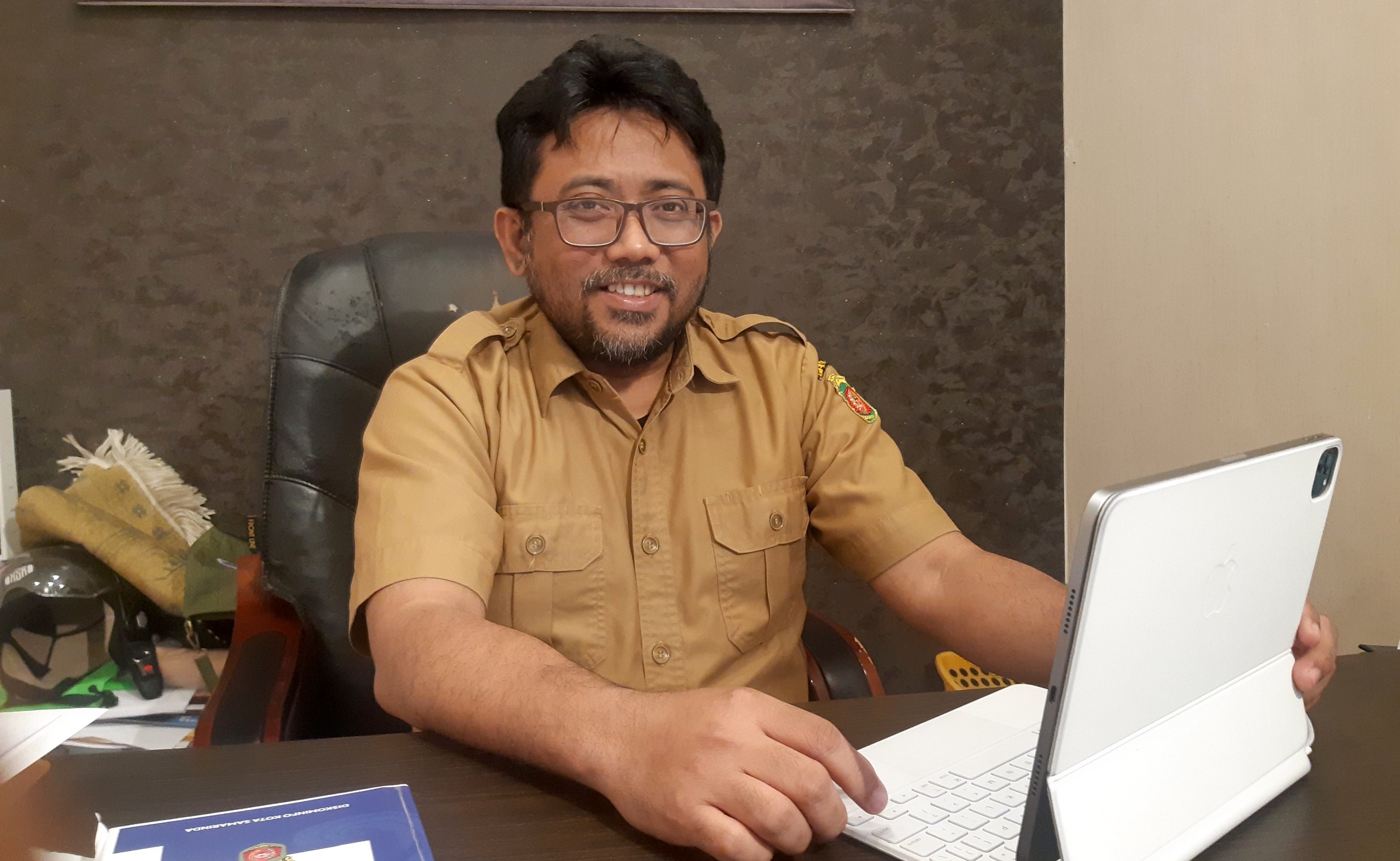 Suparmin, akademikus STMIK Widya Cipta Dharma Samarinda dan Universitas Mulawarman; juga sekretaris Diskominfo Samarinda. FOTO: MUHAMMAD AL FATIH-KALTIMKECE.ID