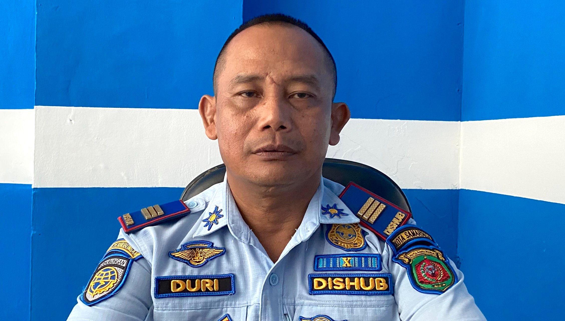Duri, koordinator Parkir Dishub Kota Samarinda. FOTO: KALTIMKECE.ID