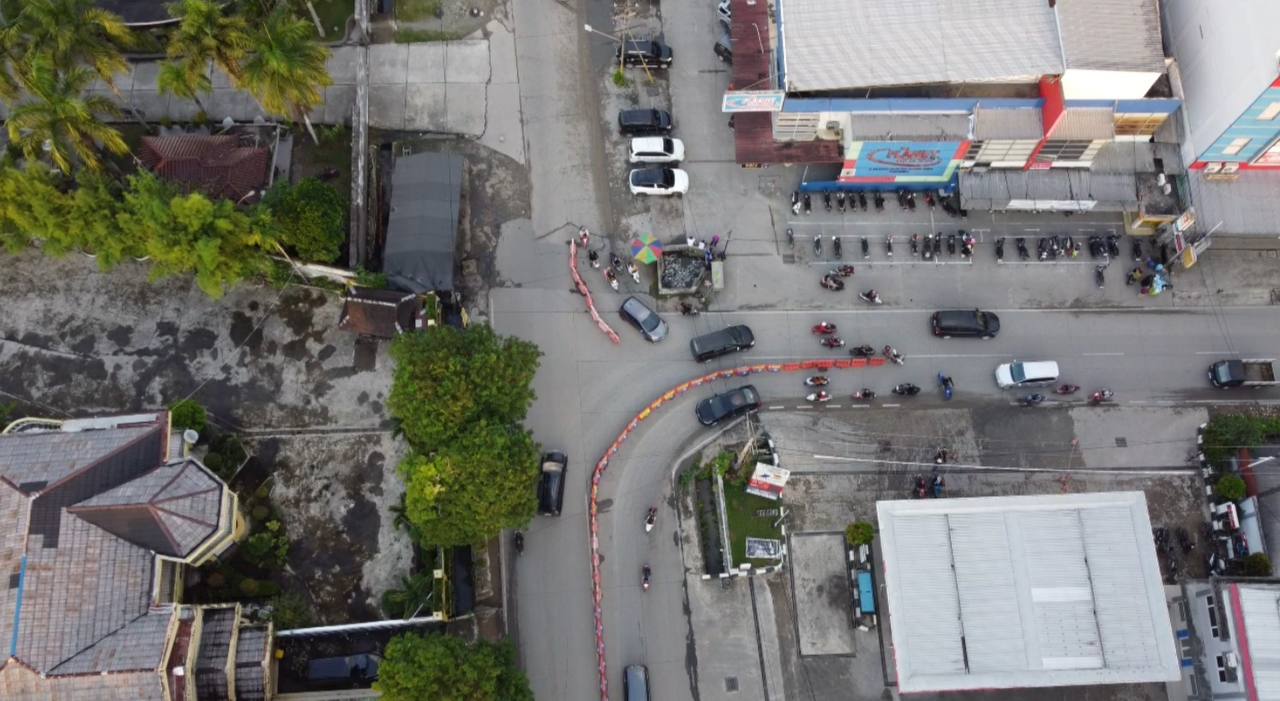 Simpang tiga Gatot Subroto-KH Samanhudi. FOTO: ARSIP KALTIMKECE.ID