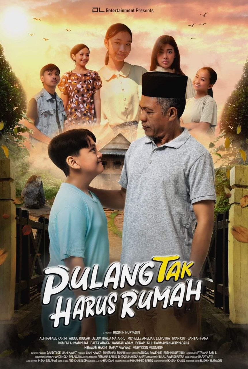 Poster film Pulang Tak Harus ke Rumah. FOTO: DINAMIKA LESTARI ENTERTAINTMENT