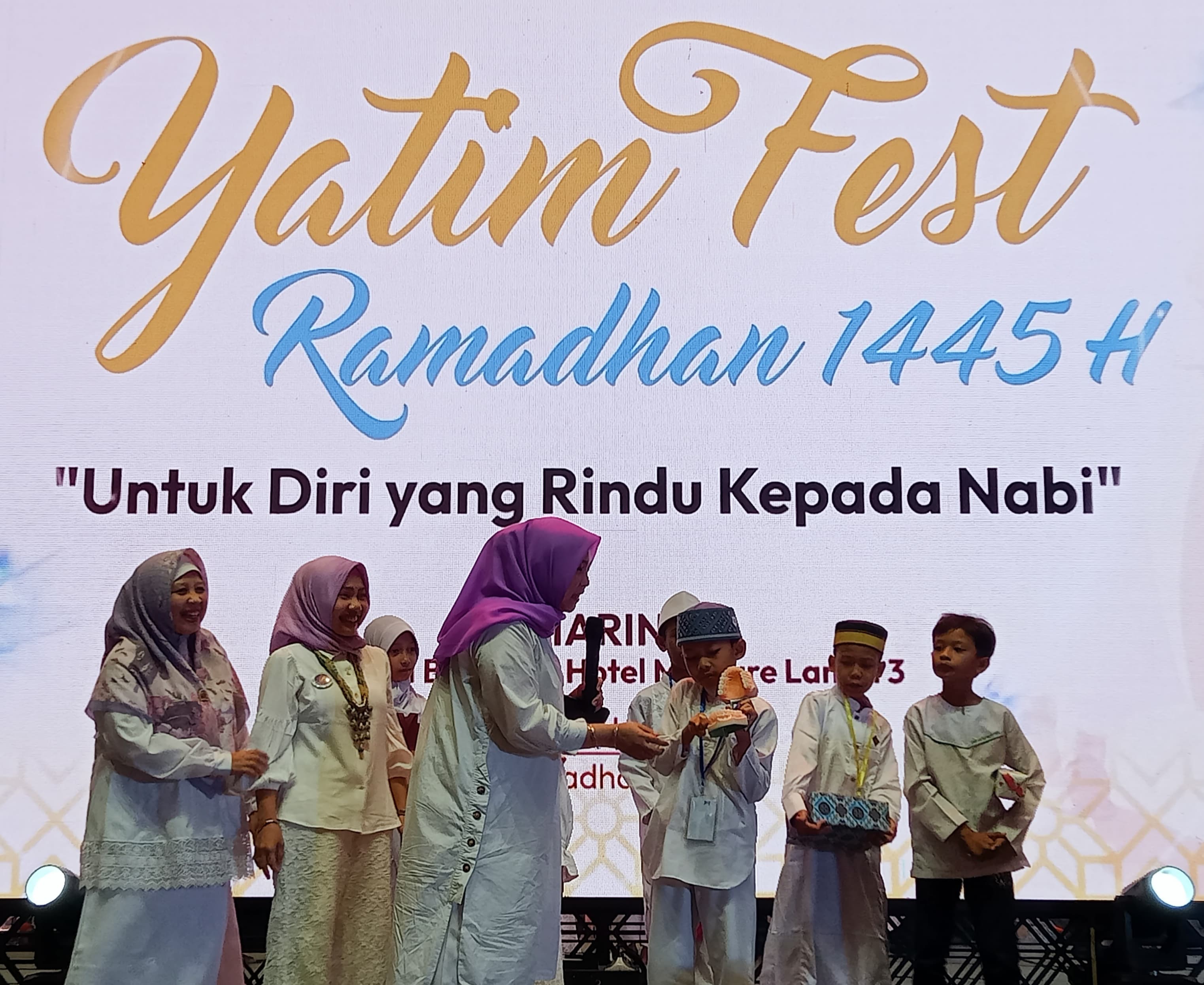 Adalah Yayasan Abulyatama Indonesia (YAI) yang Kembali menggelar event rutin pada bulan Ramadan. FOTO: VERLINDA-KALTIMKECE.ID.