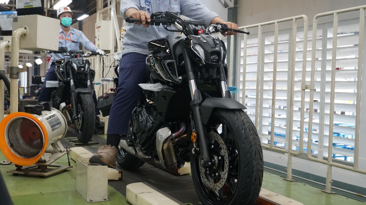 Produksi moge pertama MADE IN Indonesia, yang mengukir sejarah baru industri sepeda motor di Indonesia. FOTO: ISTIMEWA. 