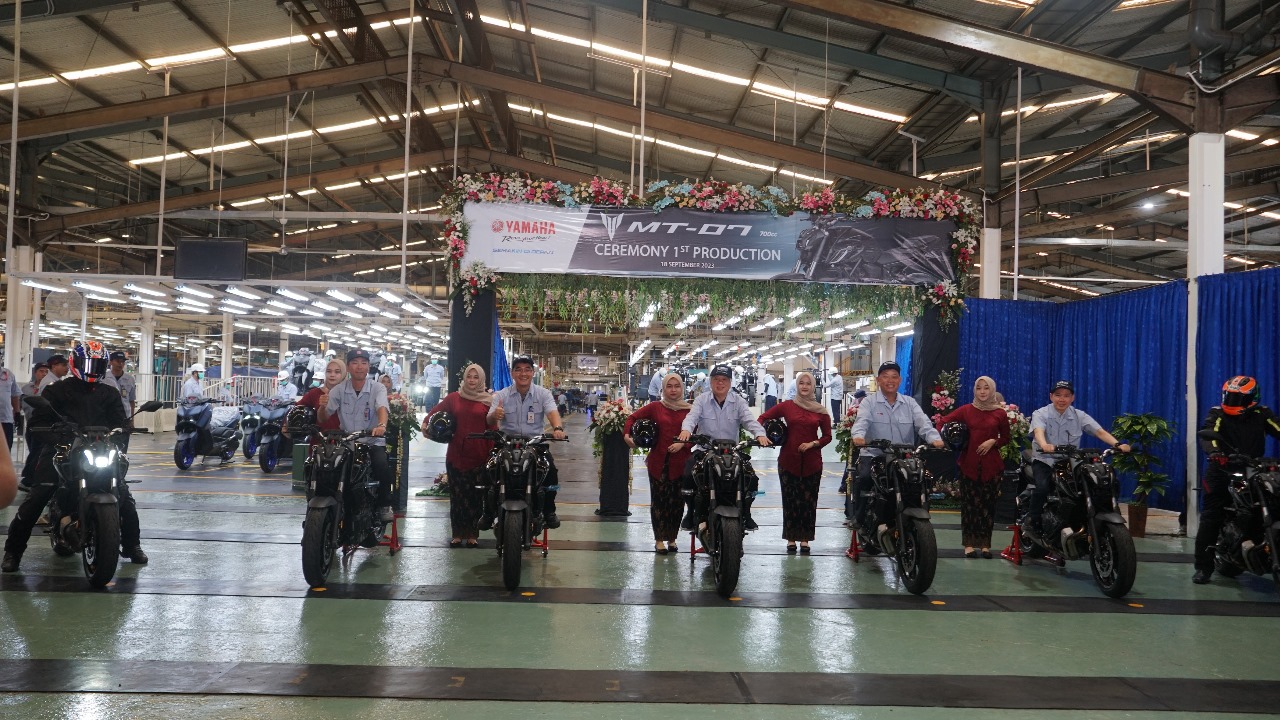  Kualitas berkelas dunia ini membuat YIMM dipercaya oleh Yamaha Motor Company (YMC) untuk memproduksi motor-motor buat pasar global. FOTO: ISTIMEWA. 