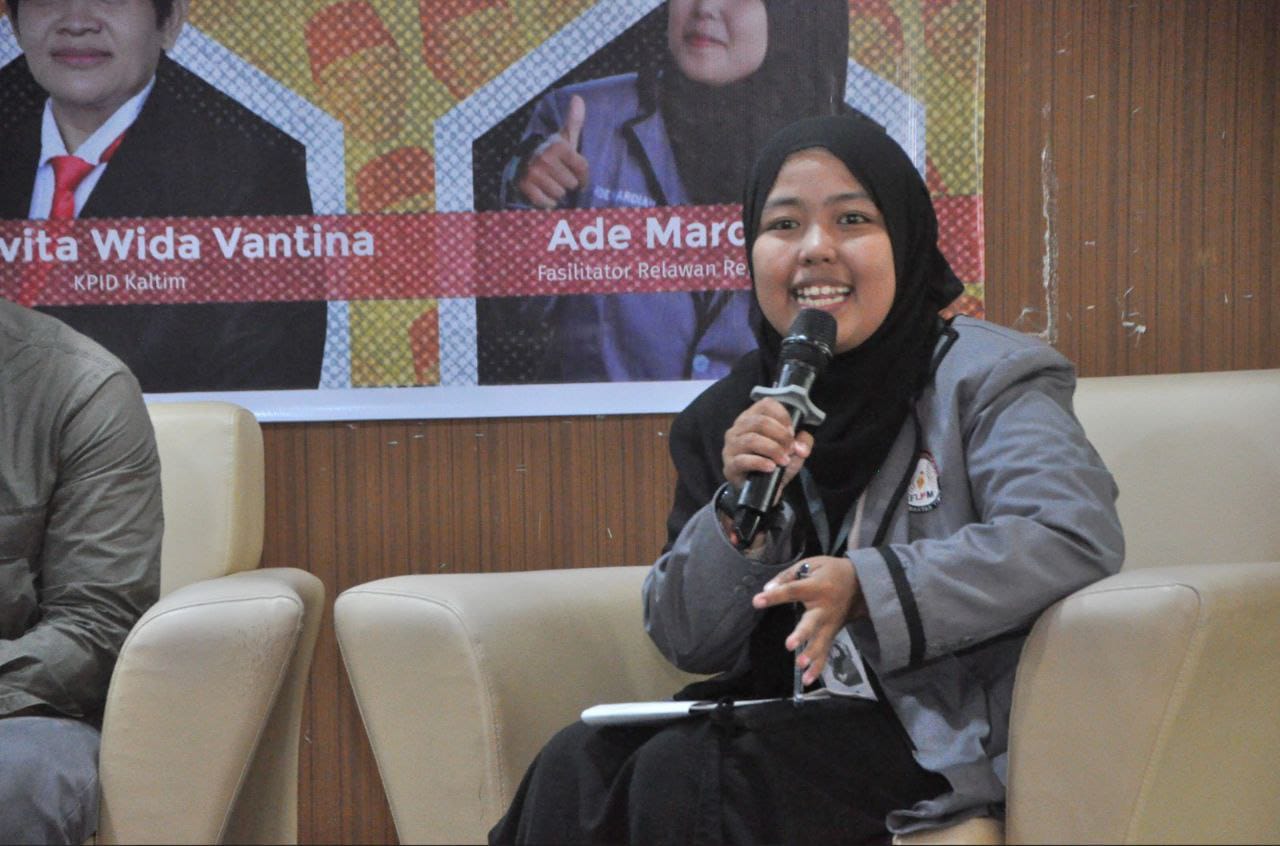 Relawan monitoring Media Remotivi, Ade Mardiah. FOTO: ISTIMEWA. 