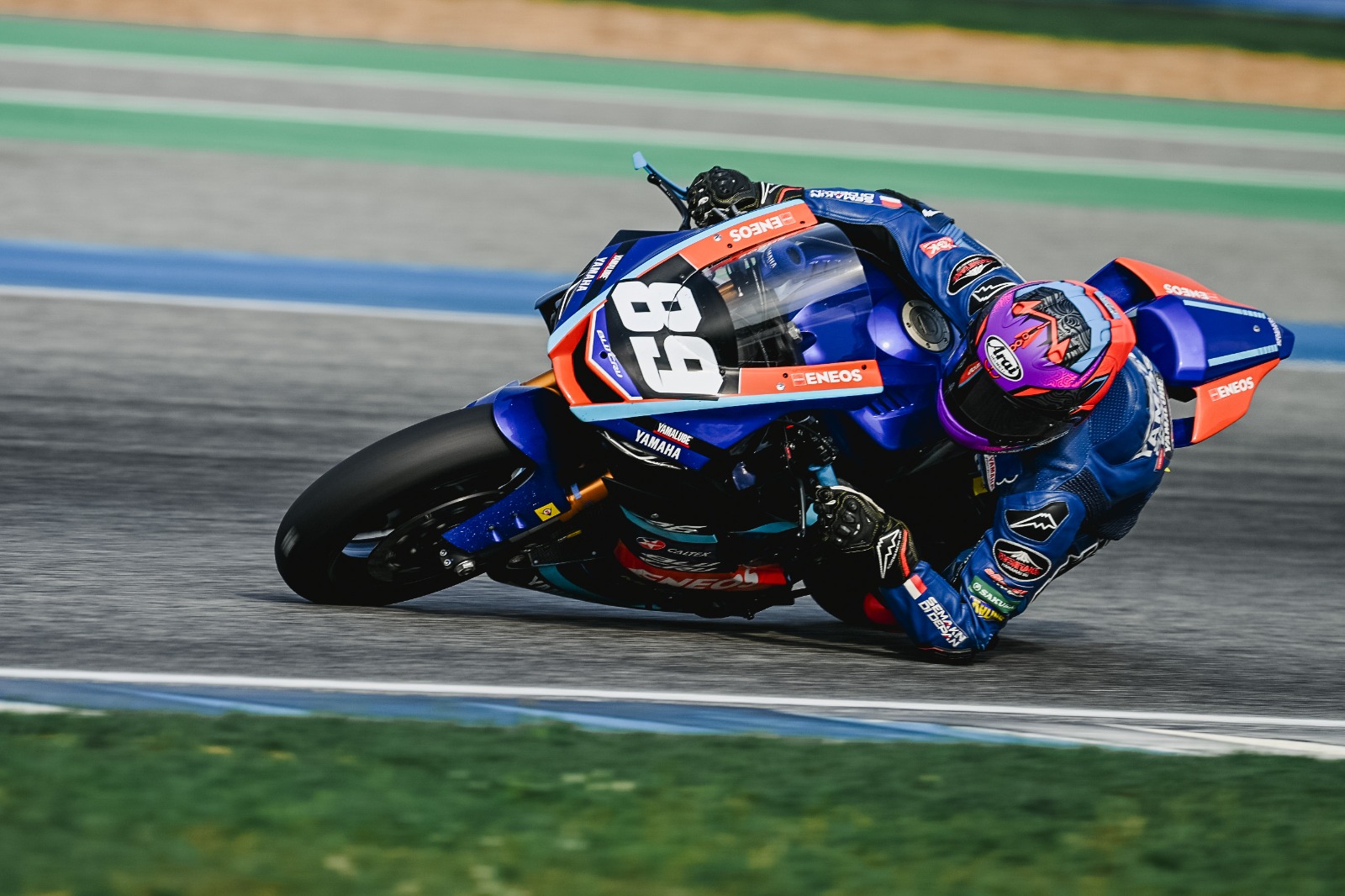 Di kelas SS600, Wahyu Nugroho menunjukkan performa menjanjikan dengan menembus lima besar pada dua seri sebelumnya di Sepang dan Buriram. FOTO; ISTIMEWA. FOTO; ISTIMEWA. 
