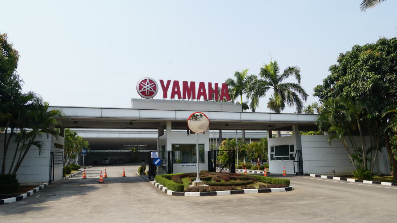 Global Factory YIMM-West Java adalah pabrik kedua Yamaha yang terletak di Kawasan Industri KIIC, Karawang, Jawa Barat. FOTO: ISTIMEWA. 
