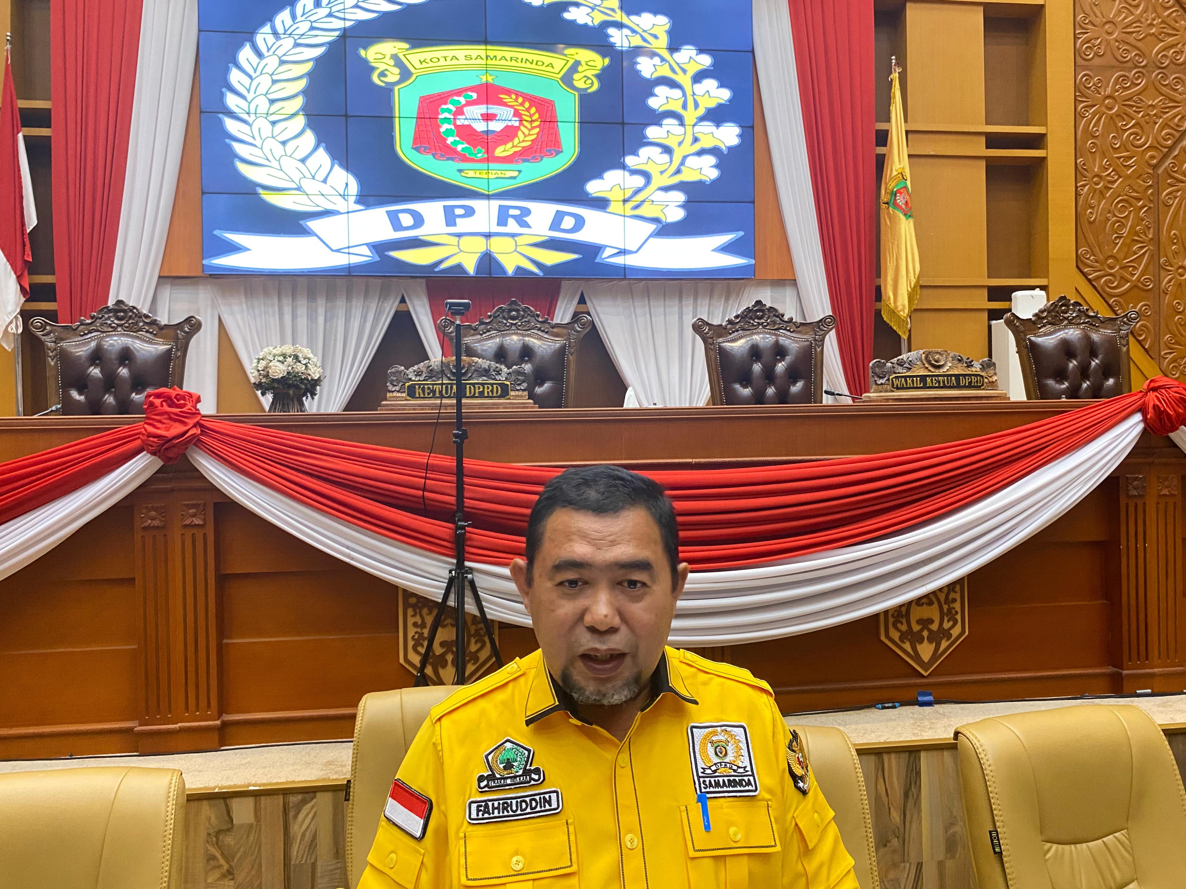 Fahruddin, Ketua Pansus LKPJ Wali Kota Samarinda. FOTO: LA HAMSAH-KALTIMKECE.ID. 