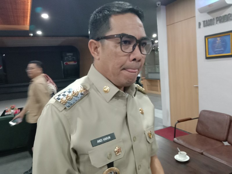Wali Kota Samarinda Andi Harun memberikan tanggapan polemik pendirian Gereja Toraja di Sungai Keledang. FOTO: M AL FATIH-KALTIMKECE.ID