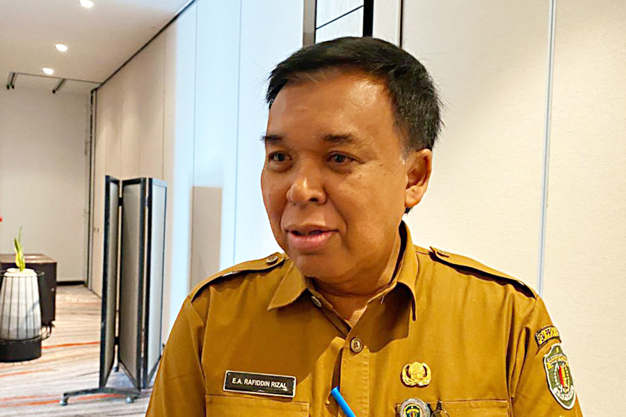Kepala Dinas Perkebunan Kaltim, Ence Achmad Rafiddin Rizal. FOTO: GIARTI IBNU LESTARI-KALTIMKECE.ID