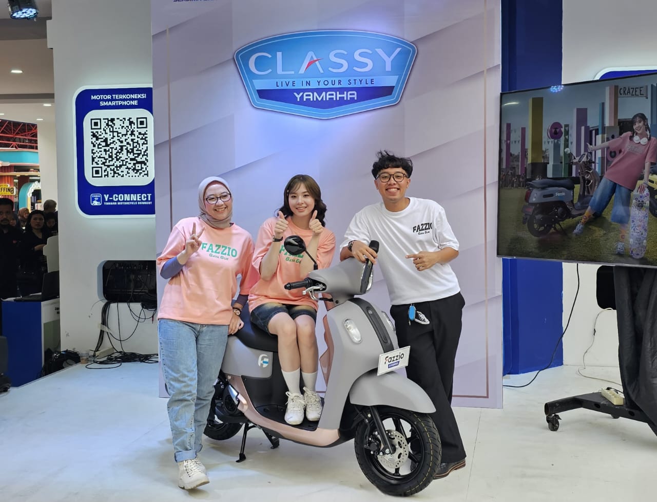 Sentuhan two tone  di warna Grayceful Pink memberikan kesan dinamis dan edgy, sesuai dengan karakter Gen Z yang ekspresif. FOTO; ISTIMEWA. 
