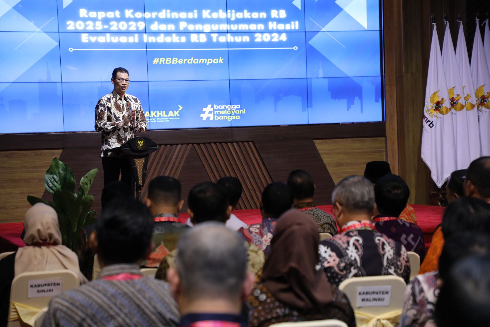 Deputi Bidang Reformasi Birokrasi, Akuntabilitas, dan Pengawasan, Kementerian PANRB, Edwar Agus Purwanto. FOTO; PROKOPIM BERAU FOR KALTIMKECE.ID