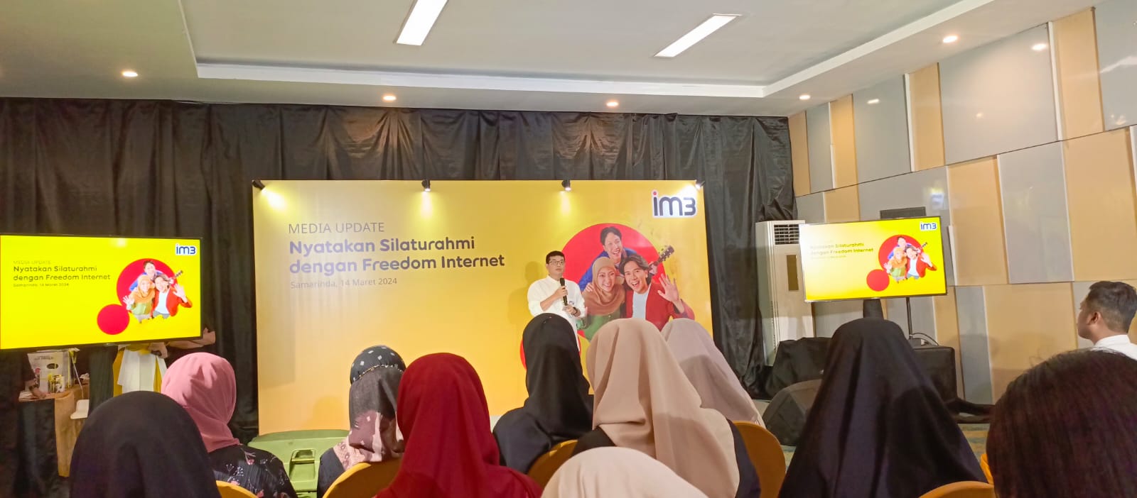 SVP Head of Circle Kalisumapa Indosat Ooredoo Hutchison, Swandi Tjia. FOTO: GIARTI IBNU LESTARI-KALTIMKECE.ID. 