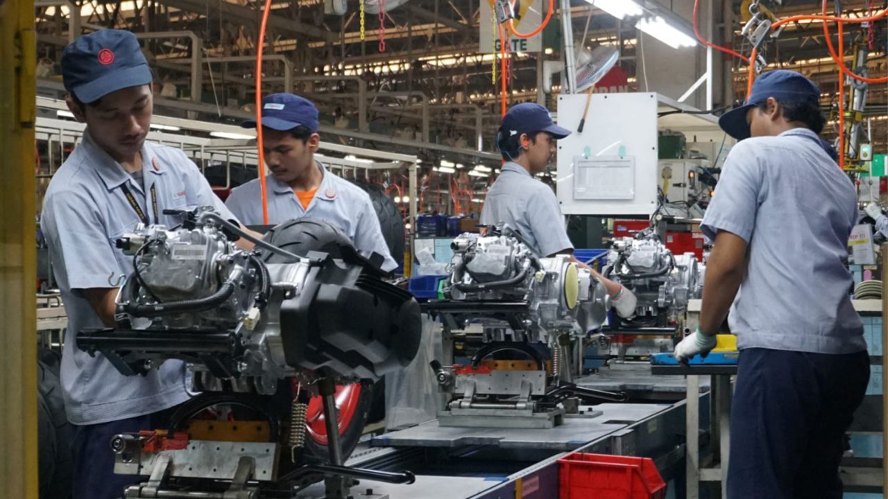 Global Factory YIMM-West Java bertanggungjawab untuk membuat mesin kendaraan berkapasitas besar, seperti mesin MT-07 (700 cc) dan kendaraan roda empat Wolverine (1.000 cc) yang ditujukan untuk ekspor. FOTO: ISTIMEWA. 