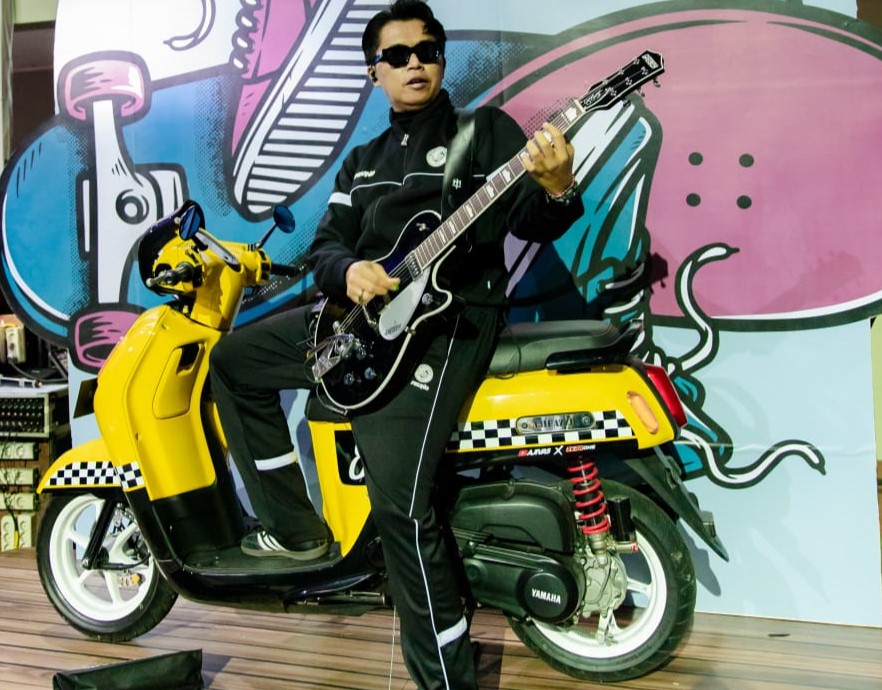 Dengan desain stylish dan mudah dimodifikasi, FAZZIO Hybrid bisa diibaratkan sebagai "White Canvas" yang memungkinkan penggunanya mengekspresikan diri. FOTO; ISTIMEWA. 