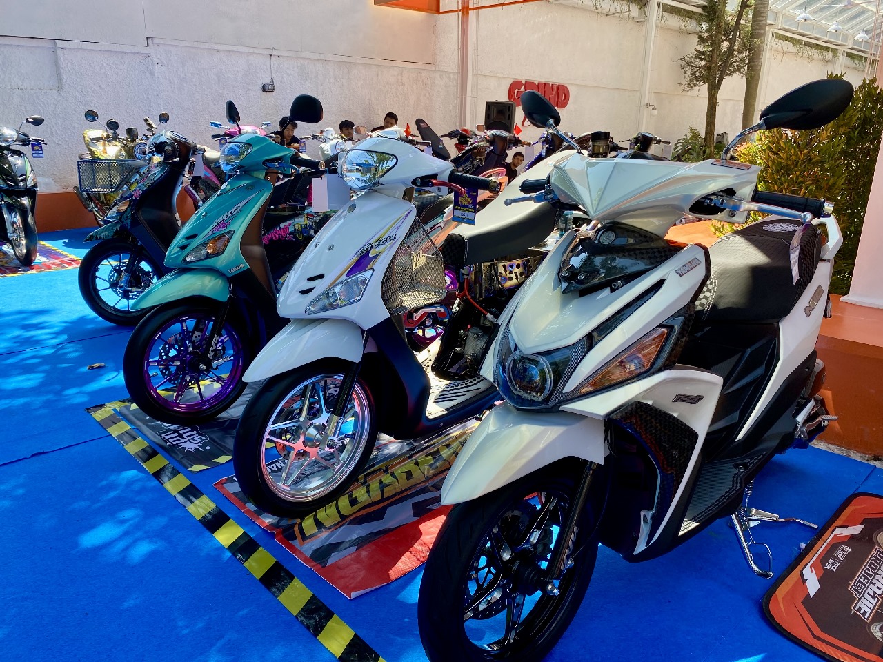 Kompetisi modifikasi skutik Mio ini terbuka untuk umum, tidak hanya untuk modifikator berpengalaman, tetapi juga untuk pemula. FOTO; ISTIMEWA. 