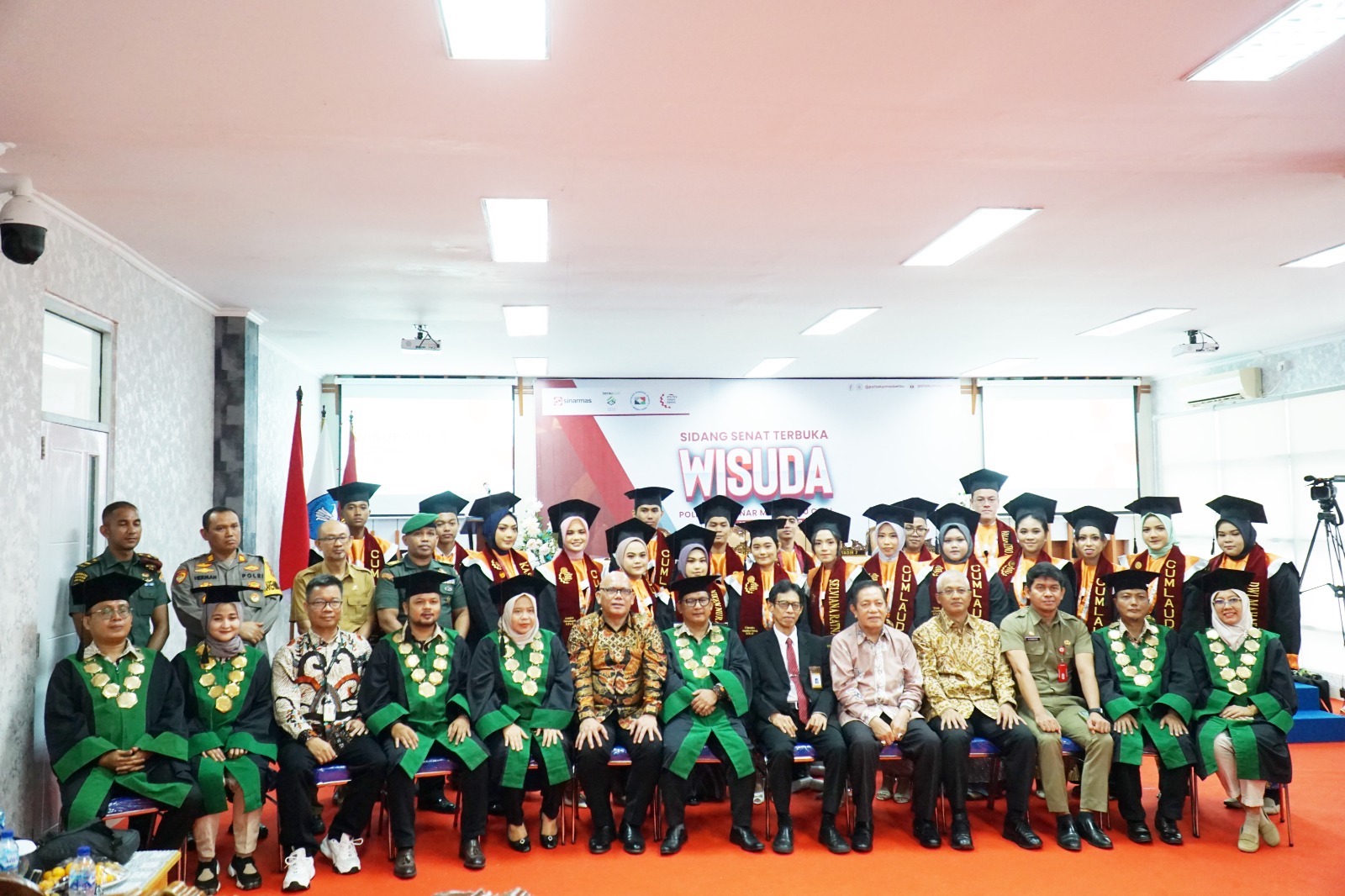 Sepanjang berdiri, Politeknik Sinar Mas Berau Coal telah melaksanakan tiga kali wisuda. FOTO: PT BERAU COAL 