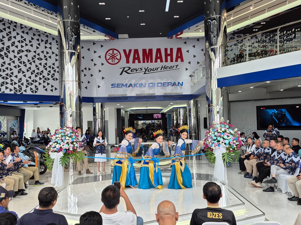 Re-openingYamaha Flagship Shop Semarang, Jawa Tengah, yang diresmikan pada Rabu, 9 April 2025. FOTO; ISTIMEWA. 