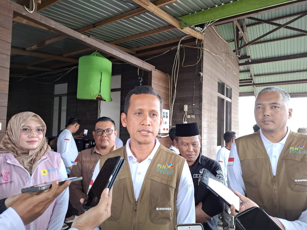General Manager PT PLN UIP3B Kalimantan, Riko Ramadhano Budiawan. FOTO: LA HAMSAH-KALTIMKECE.ID