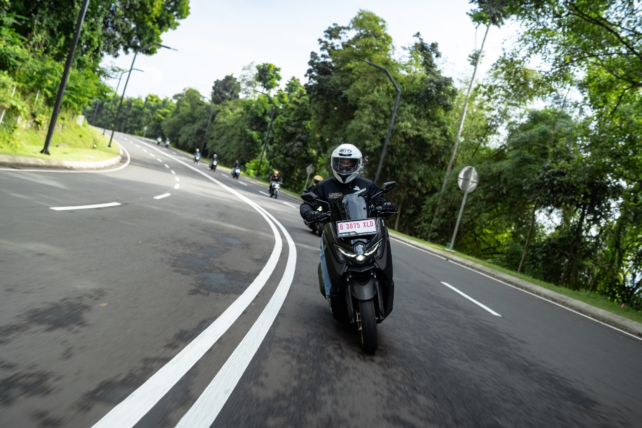 Rute yang dipilih dari Bogor menuju Pantai Cidamar di Cianjur Selatan menawarkan kombinasi pemandangan alam yang indah dan jalur menantang. FOTO; ISTIMEWA.