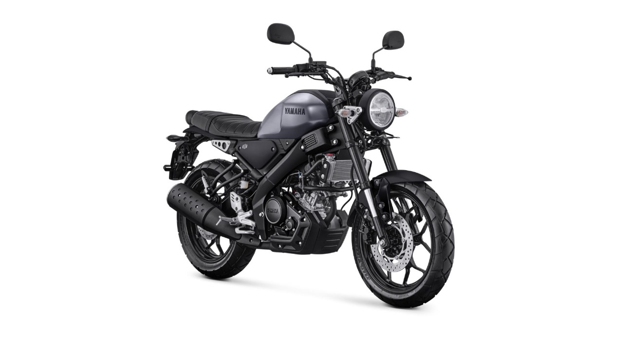 XSR 155 warna Matte Silver Premium. FOTO; ISTIMEWA. 